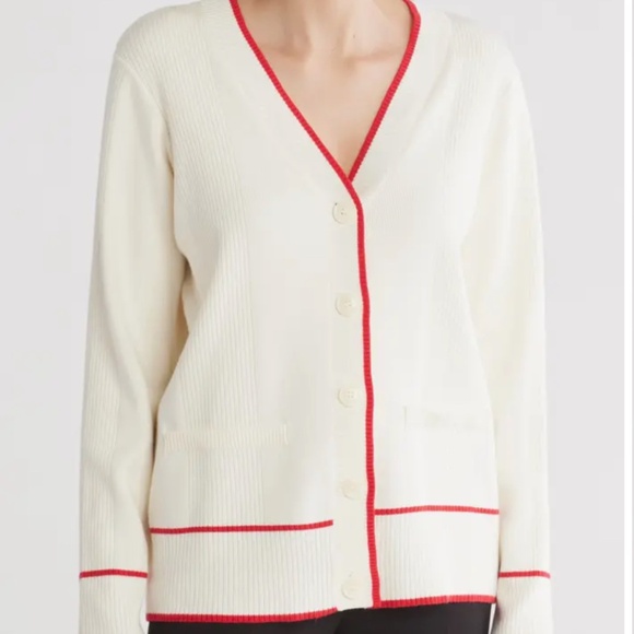 Anthropologie V-Neck Cardigan Sweater - Size XS - NWOT - Picture 3 of 10